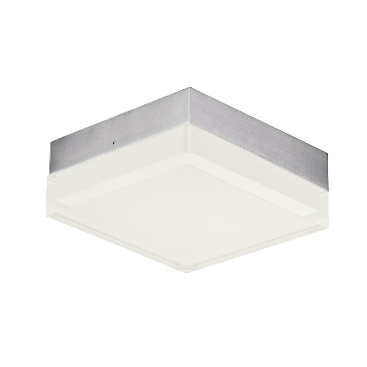 Maxim - 57686CLFTSN - LED Flush Mount - Illuminaire II - Satin Nickel