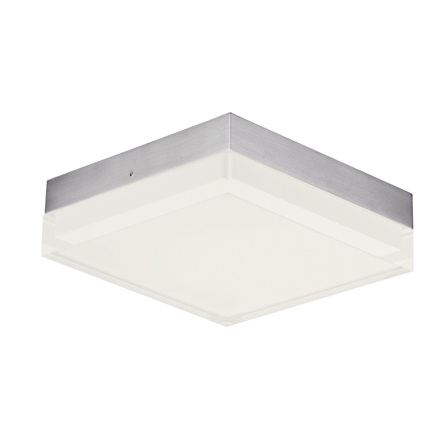 Maxim - 57687CLFTSN - LED Flush Mount - Illuminaire II - Satin Nickel