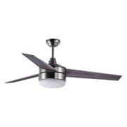 Maxim - 89909FTSNBK - 52"Ceiling Fan - Trio - Satin Nickel / Black