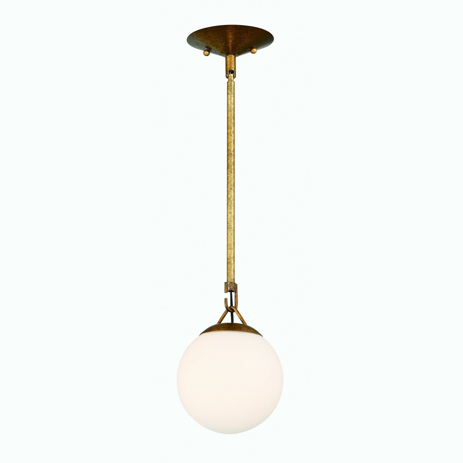 Craftmade - 50791-PAB - One Light Mini Pendant - Orion - Patina Aged Brass