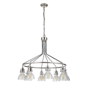 Craftmade - 51228-PLN - Eight Light Chandelier - State House - Polished Nickel
