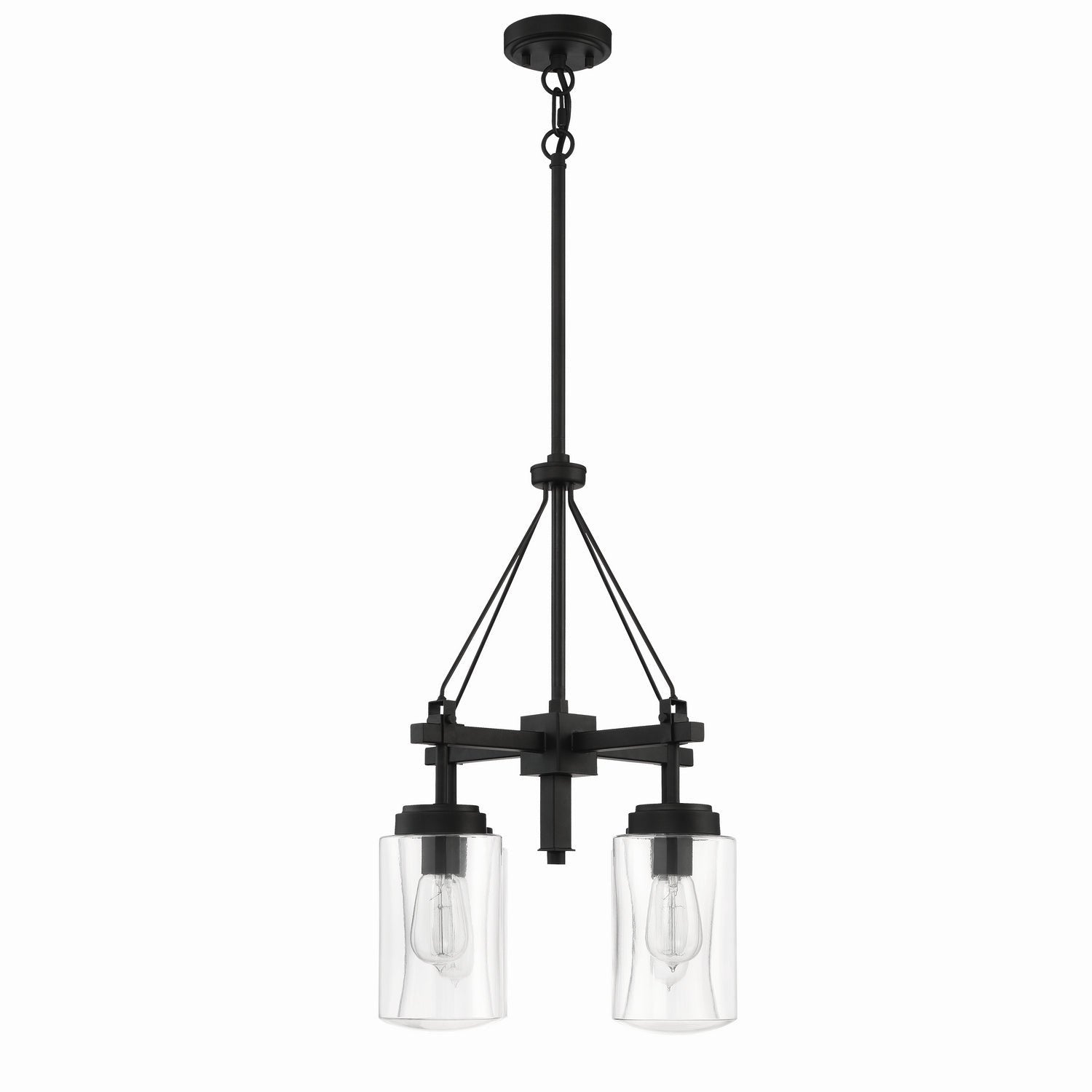 Craftmade - 52124-ESP - Four Light Outdoor Chandelier - Crosspoint - Espresso