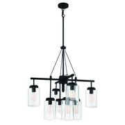 Craftmade - 52128-ESP - Eight Light Outdoor Chandelier - Crosspoint - Espresso