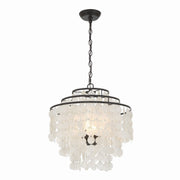 Crystorama - BRI-3008-DB - Four Light Chandelier - Brielle - Dark Bronze