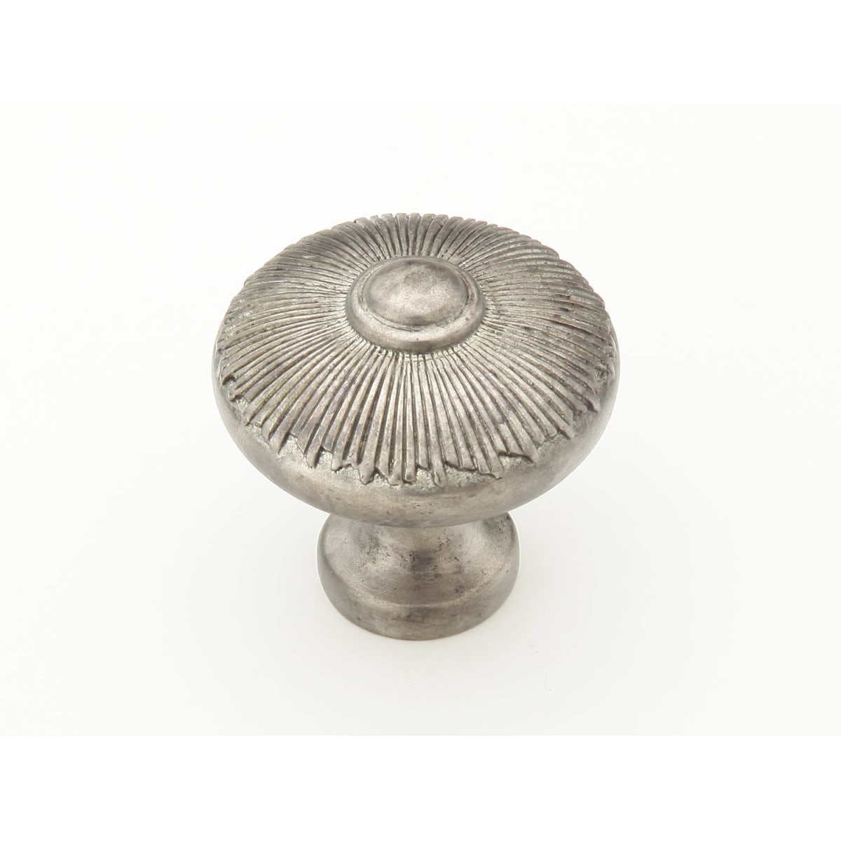 Symphony - Sunburst 1-1/2" Designer Solid Brass Hand Crafted Round Cabinet / Drawer Knob