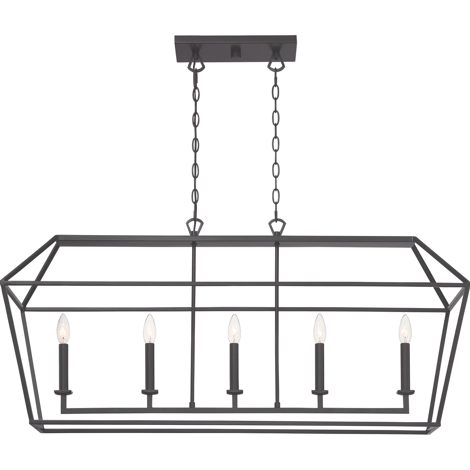 Quoizel - AVY542PN - Five Light Island Chandelier - Aviary - Palladian Bronze