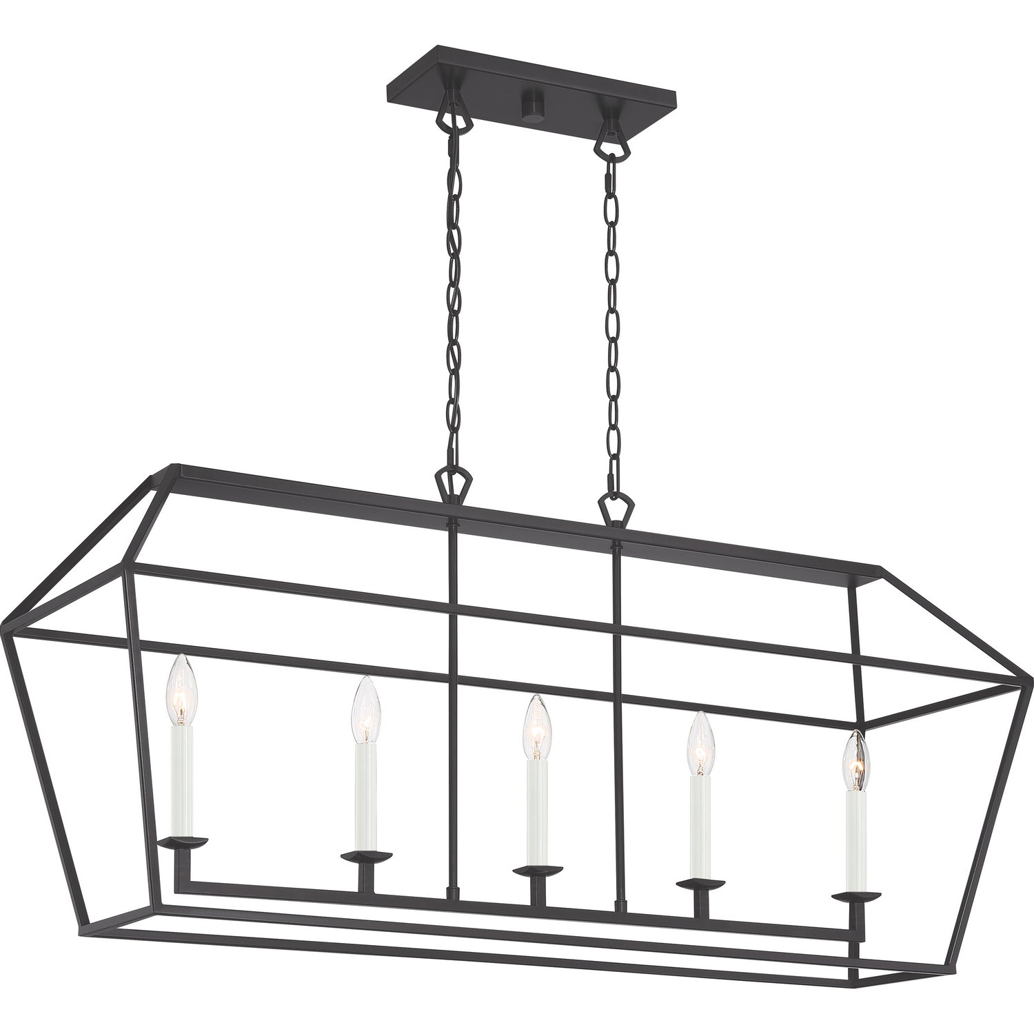 Quoizel - AVY542PN - Five Light Island Chandelier - Aviary - Palladian Bronze