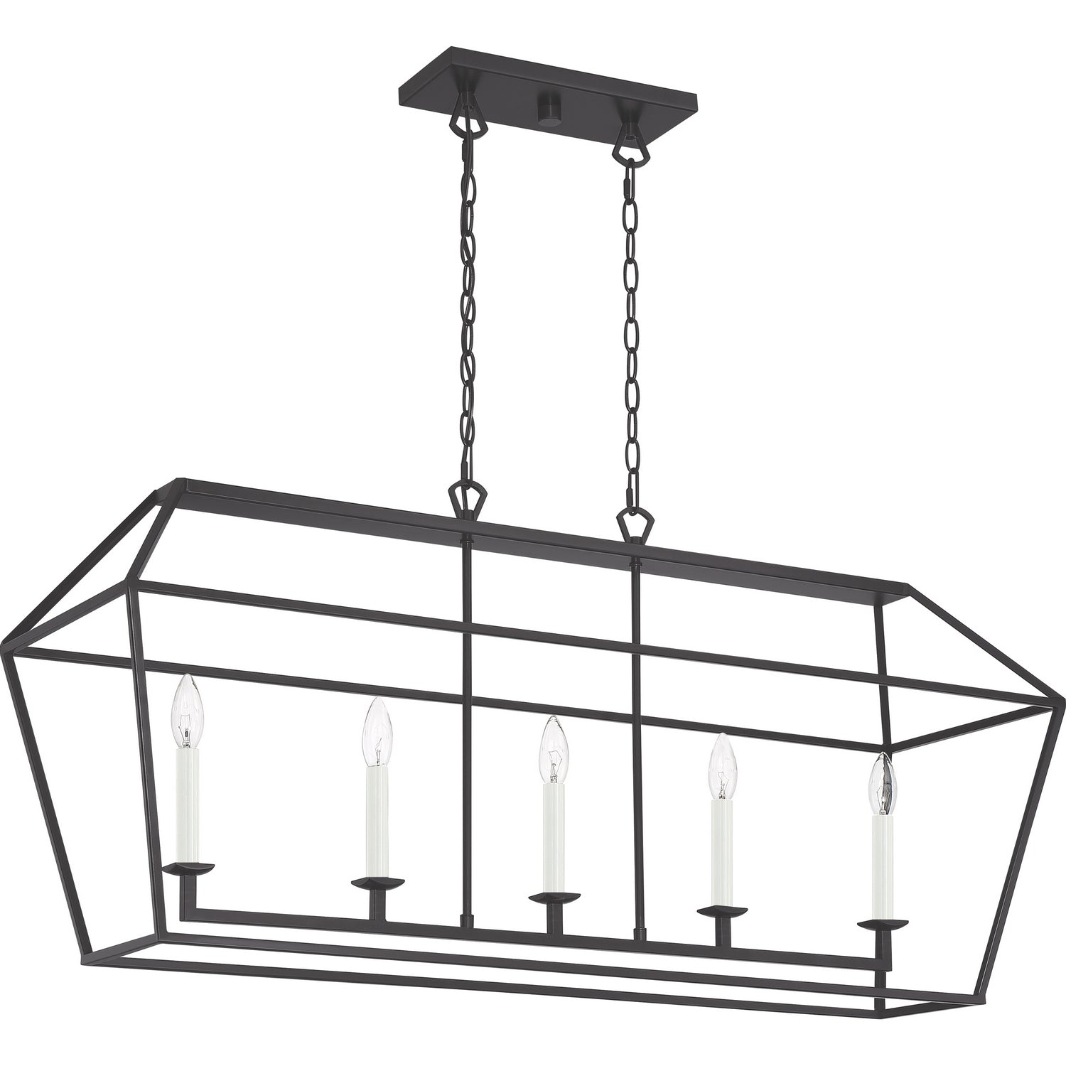 Quoizel - AVY542PN - Five Light Island Chandelier - Aviary - Palladian Bronze