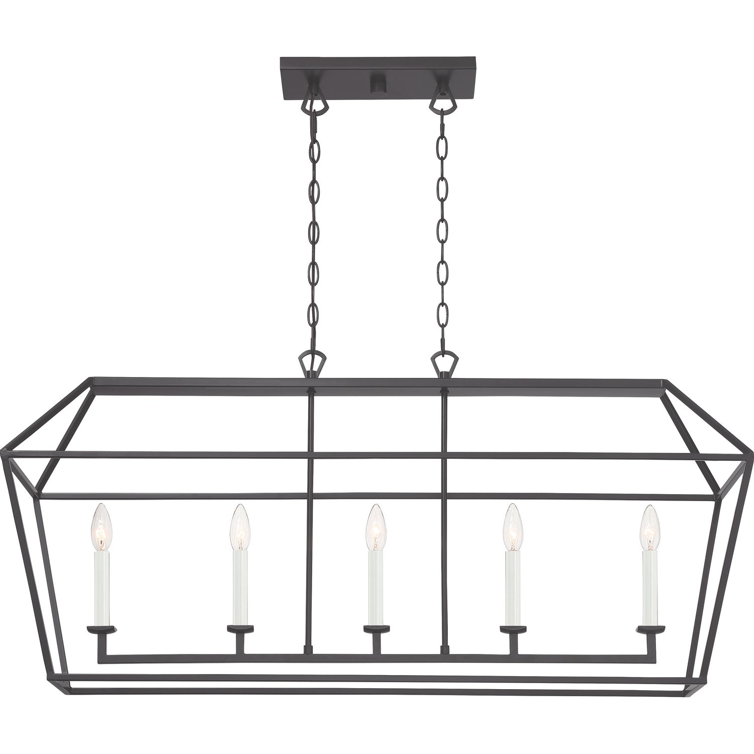 Quoizel - AVY542PN - Five Light Island Chandelier - Aviary - Palladian Bronze