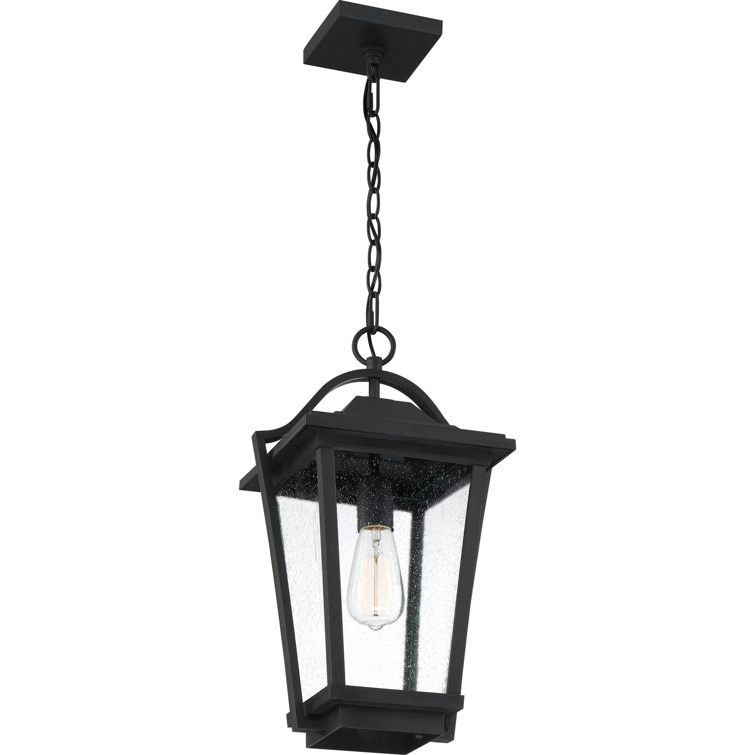 Quoizel - DRS1911EK - One Light Outdoor Hanging Lantern - Darius - Earth Black