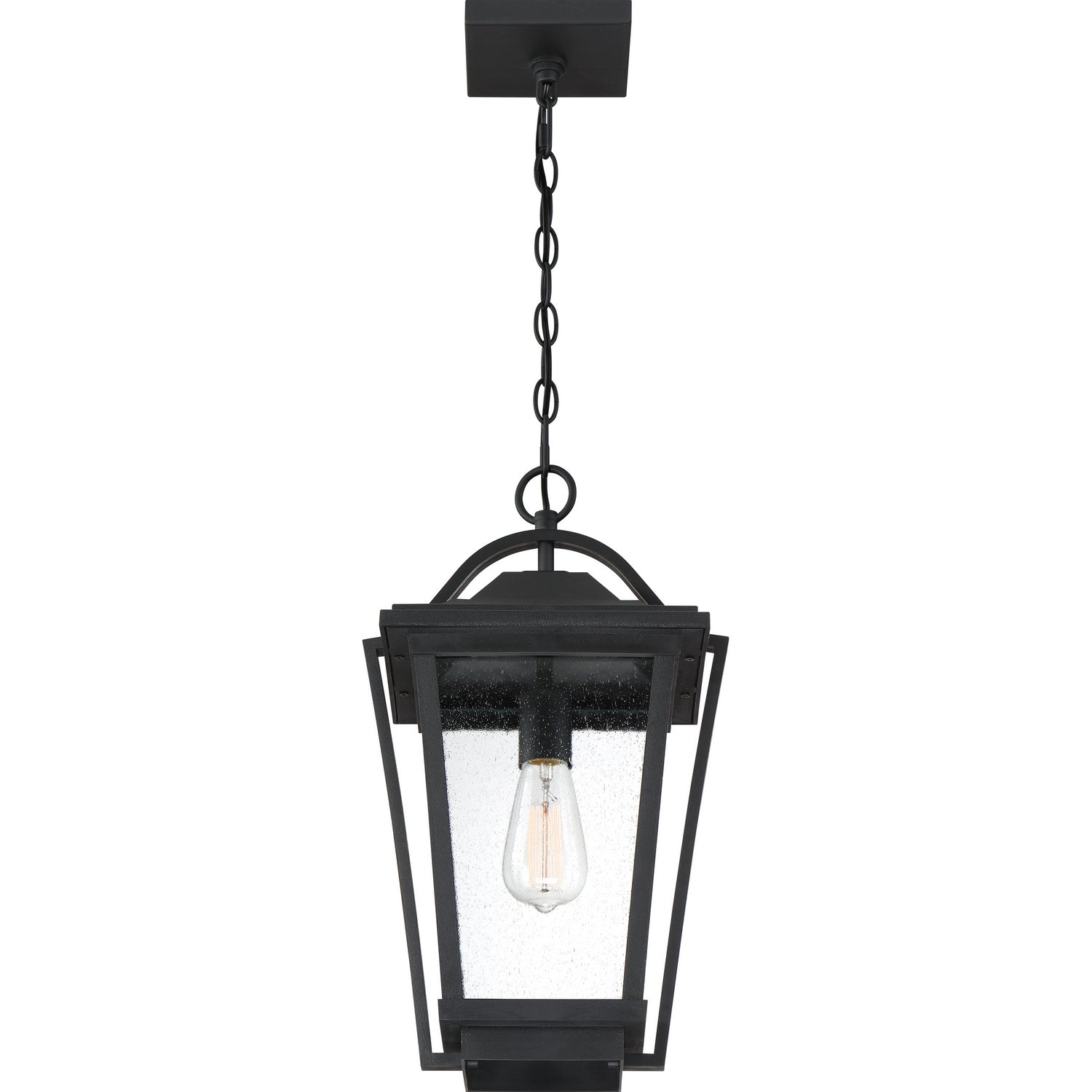 Quoizel - DRS1911EK - One Light Outdoor Hanging Lantern - Darius - Earth Black