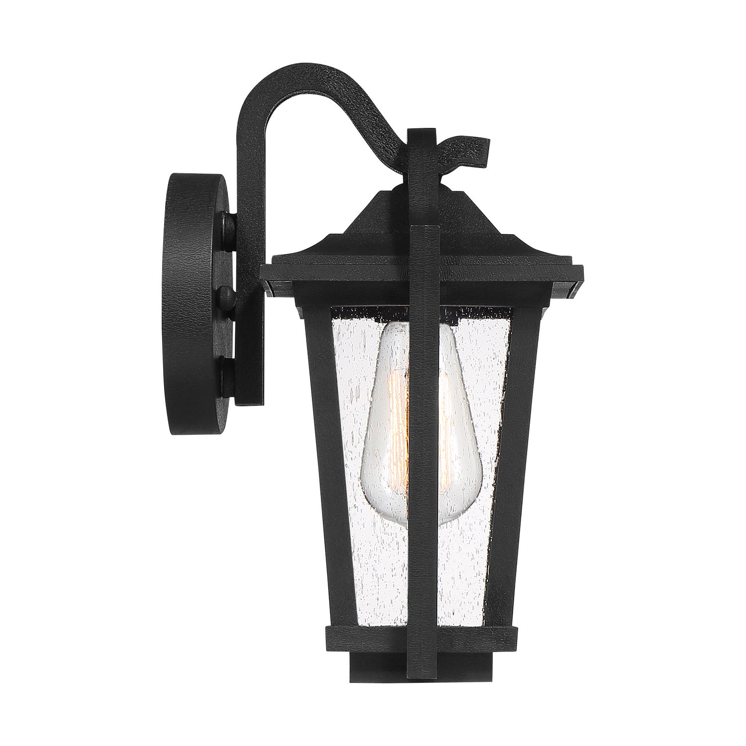 Quoizel - DRS8407EK - One Light Outdoor Wall Lantern - Darius - Earth Black