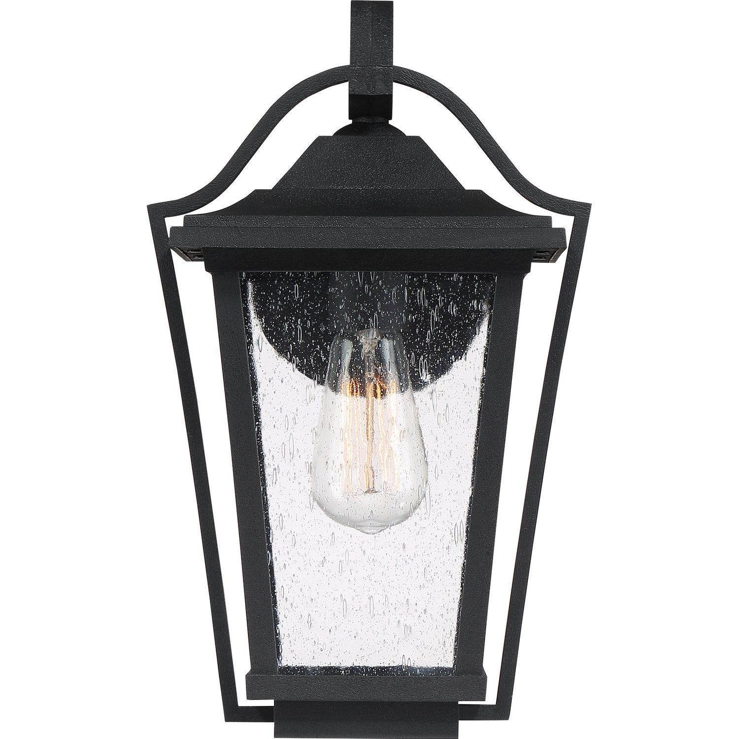 Quoizel - DRS8409EK - One Light Outdoor Wall Lantern - Darius - Earth Black