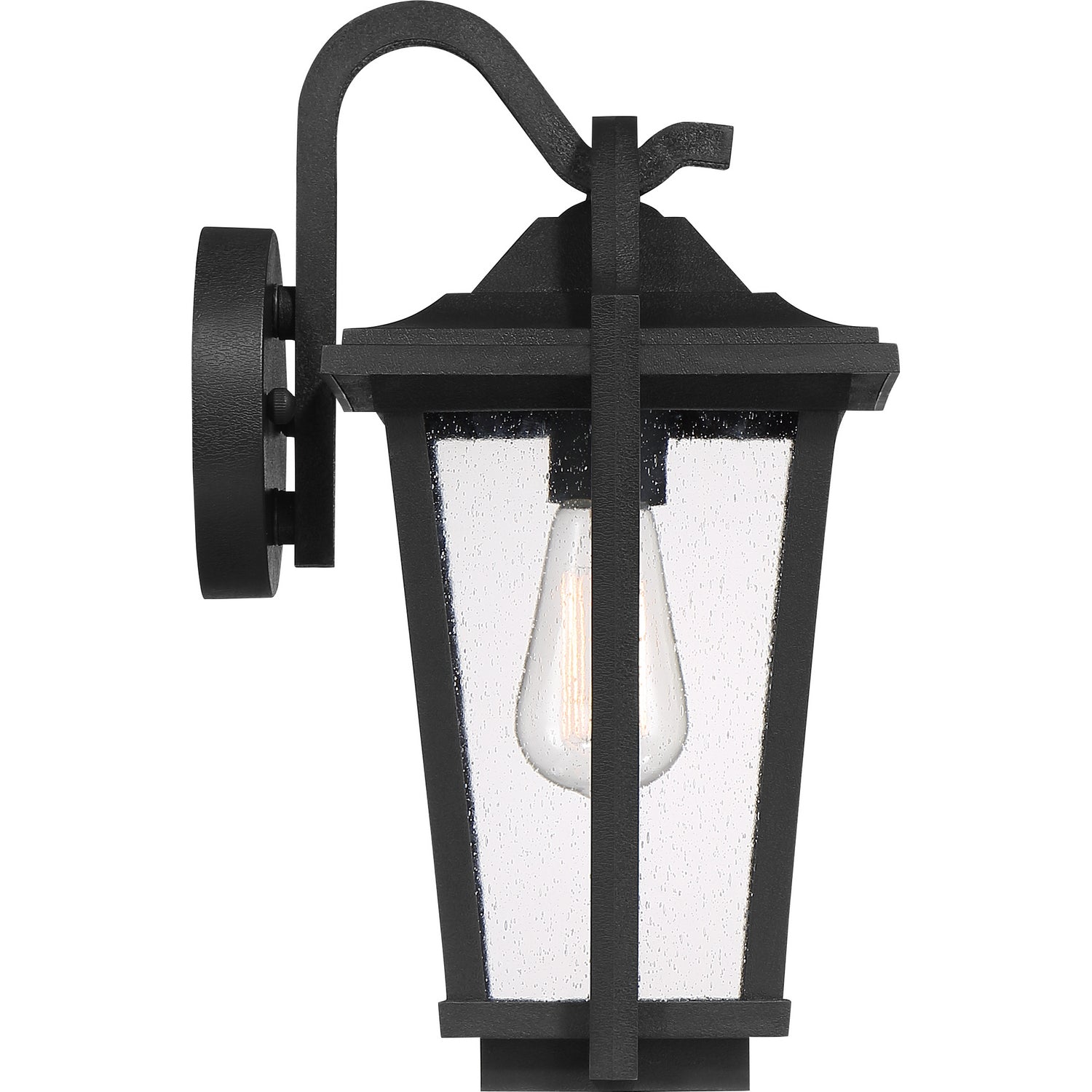 Quoizel - DRS8409EK - One Light Outdoor Wall Lantern - Darius - Earth Black