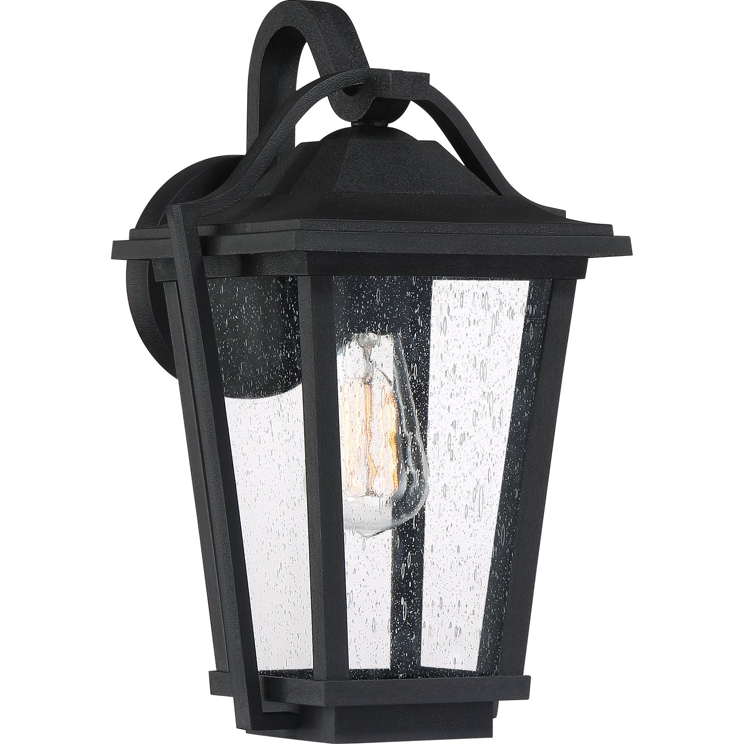 Quoizel - DRS8409EK - One Light Outdoor Wall Lantern - Darius - Earth Black