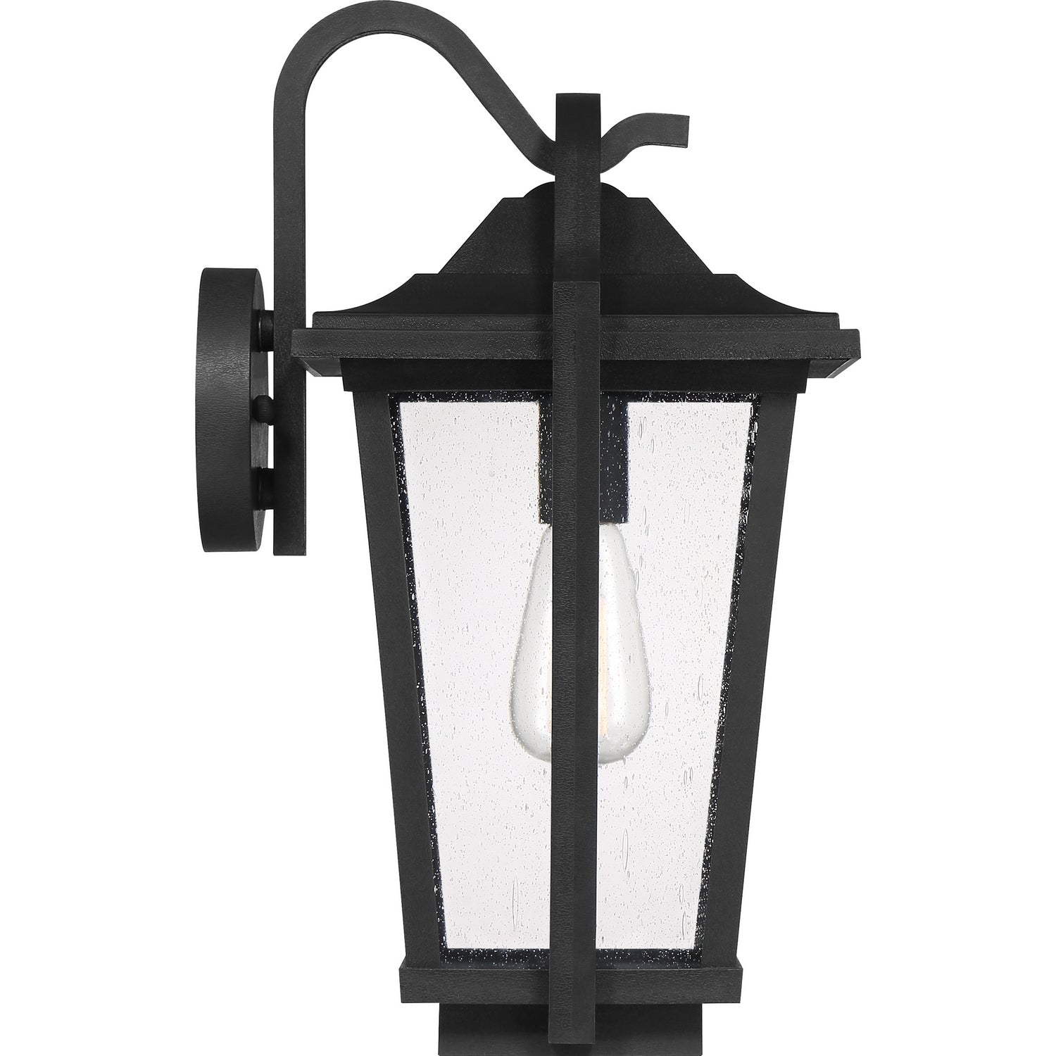 Quoizel - DRS8411EK - One Light Outdoor Wall Lantern - Darius - Earth Black