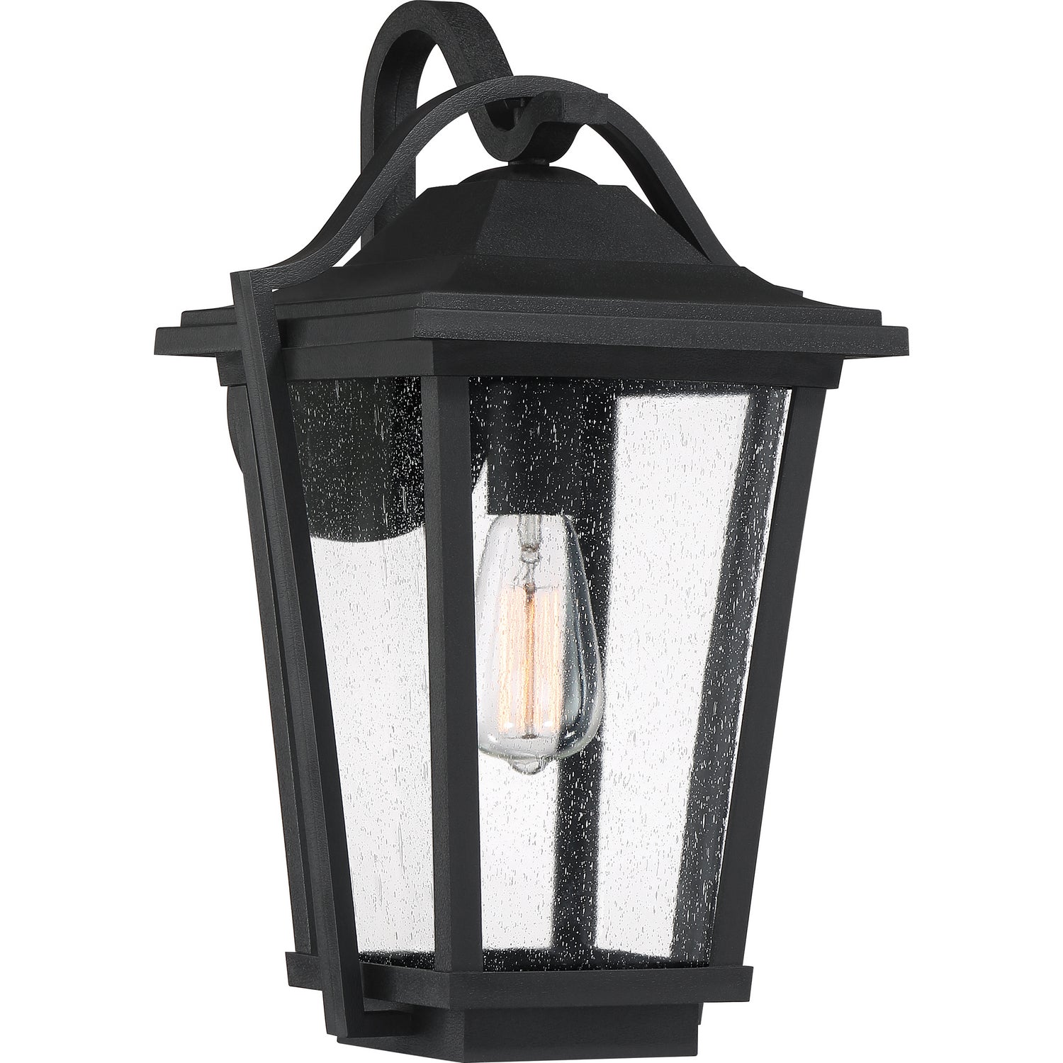 Quoizel - DRS8411EK - One Light Outdoor Wall Lantern - Darius - Earth Black