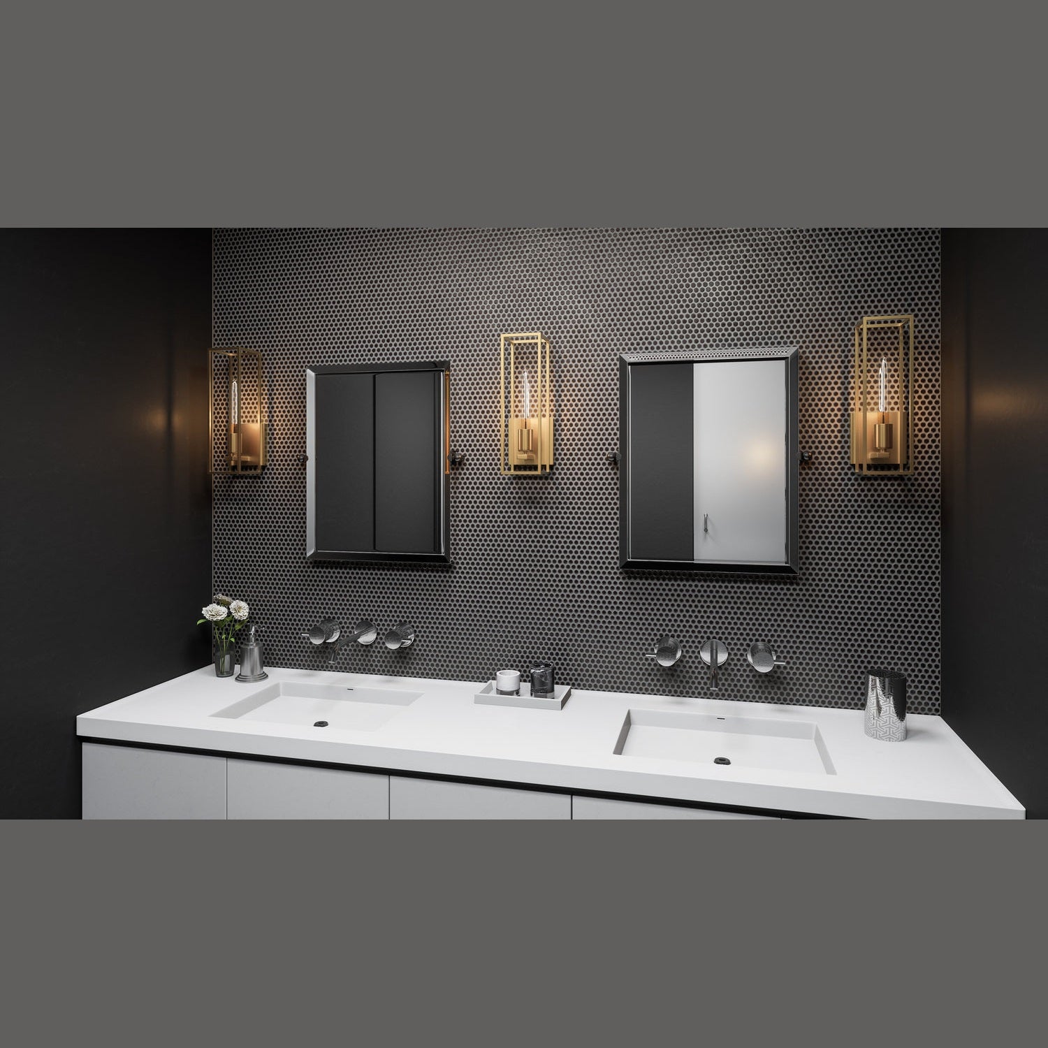 Quoizel - LGN8605WS - One Light Bath - Leighton - Weathered Brass