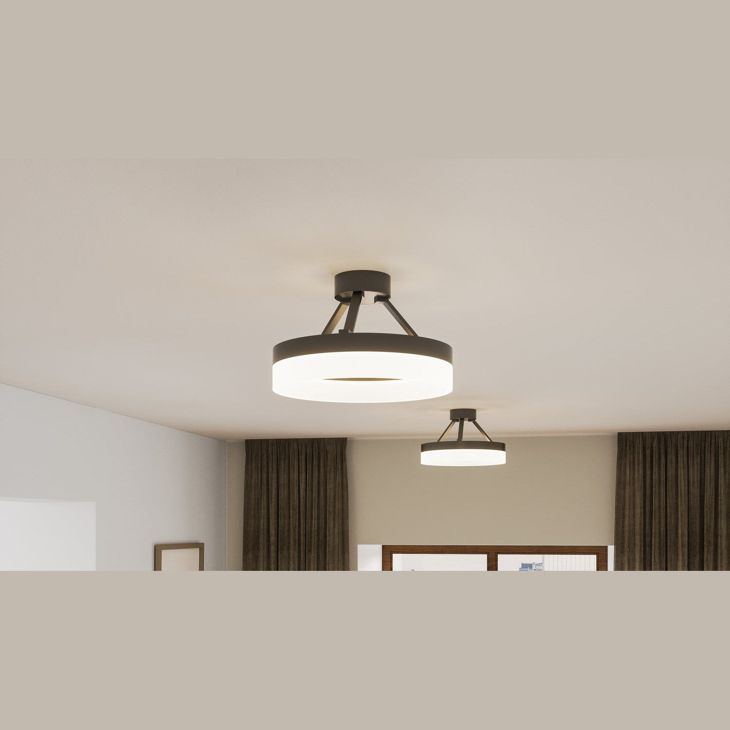 Quoizel - PCOH1716OI - LED Semi Flush Mount - Cohen - Oil Rubbed Bronze