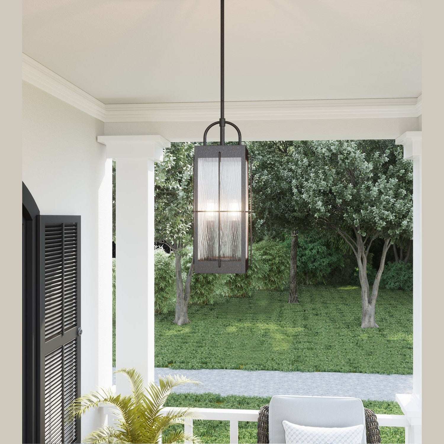 Quoizel - WAR1908GZ - Two Light Outdoor Hanging Lantern - Ward - Gilded Bronze