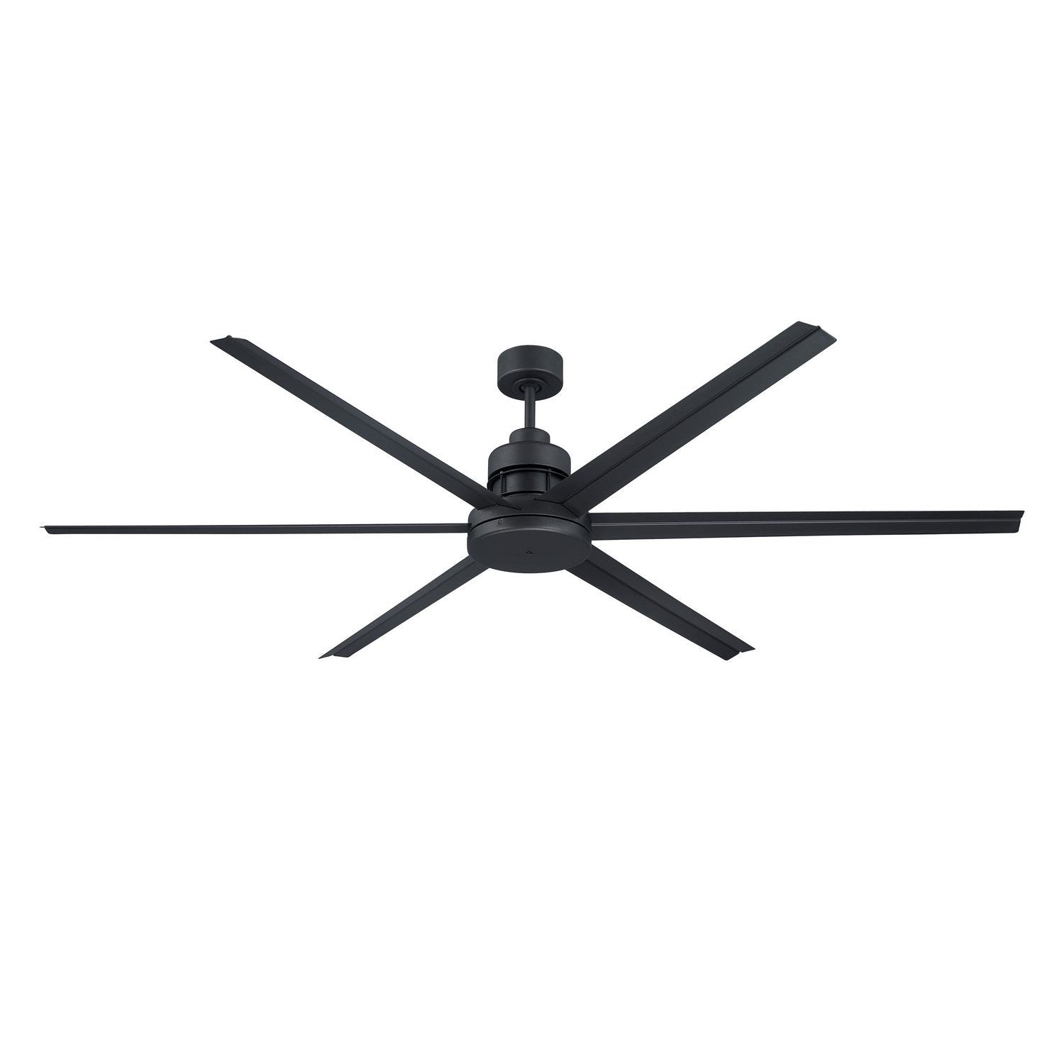 Craftmade - MND72FB6 - 72" Ceiling Fan - Mondo 72" Indoor/Outdoor - Flat Black