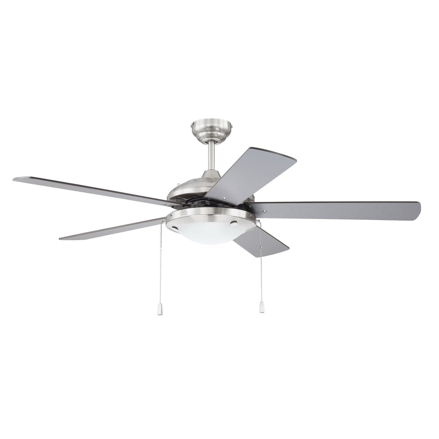 Craftmade - NIK52BNK5 - 52"Ceiling Fan - Nikia - Brushed Polished Nickel