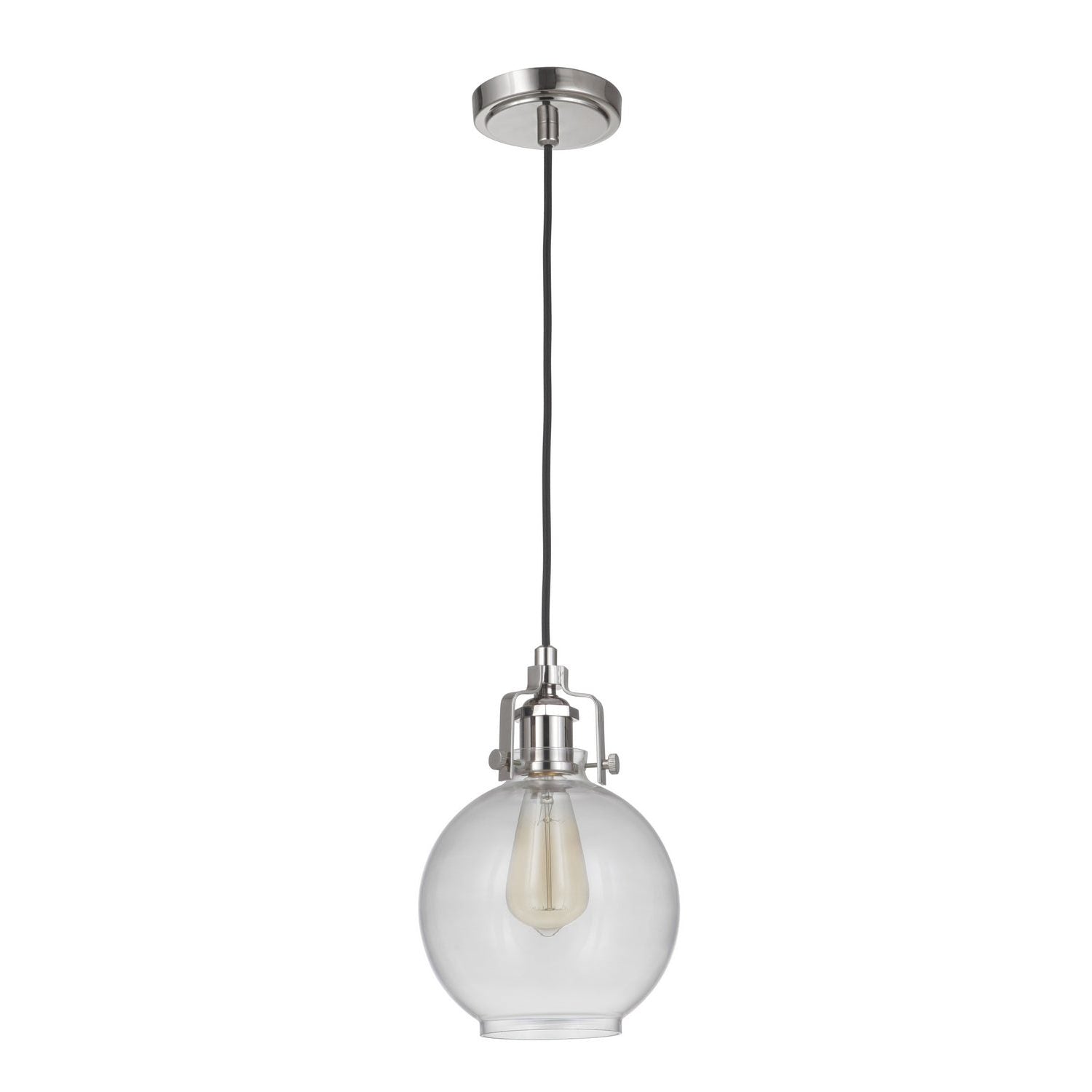 Craftmade - P830PLN1-C - One Light Mini Pendant - State House - Polished Nickel