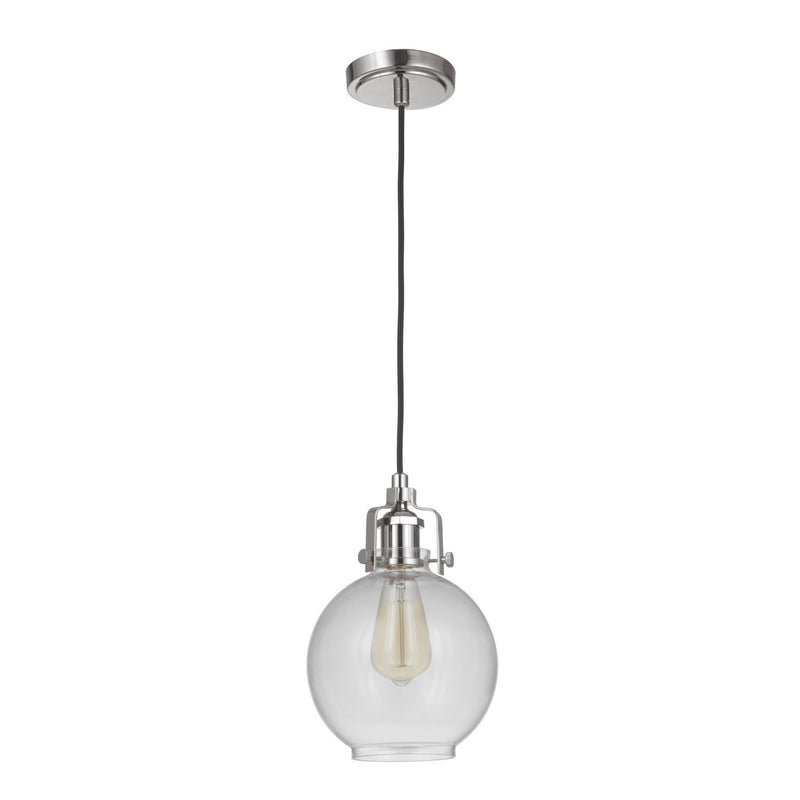 Craftmade - P830PLN1-C - One Light Mini Pendant - State House - Polished Nickel