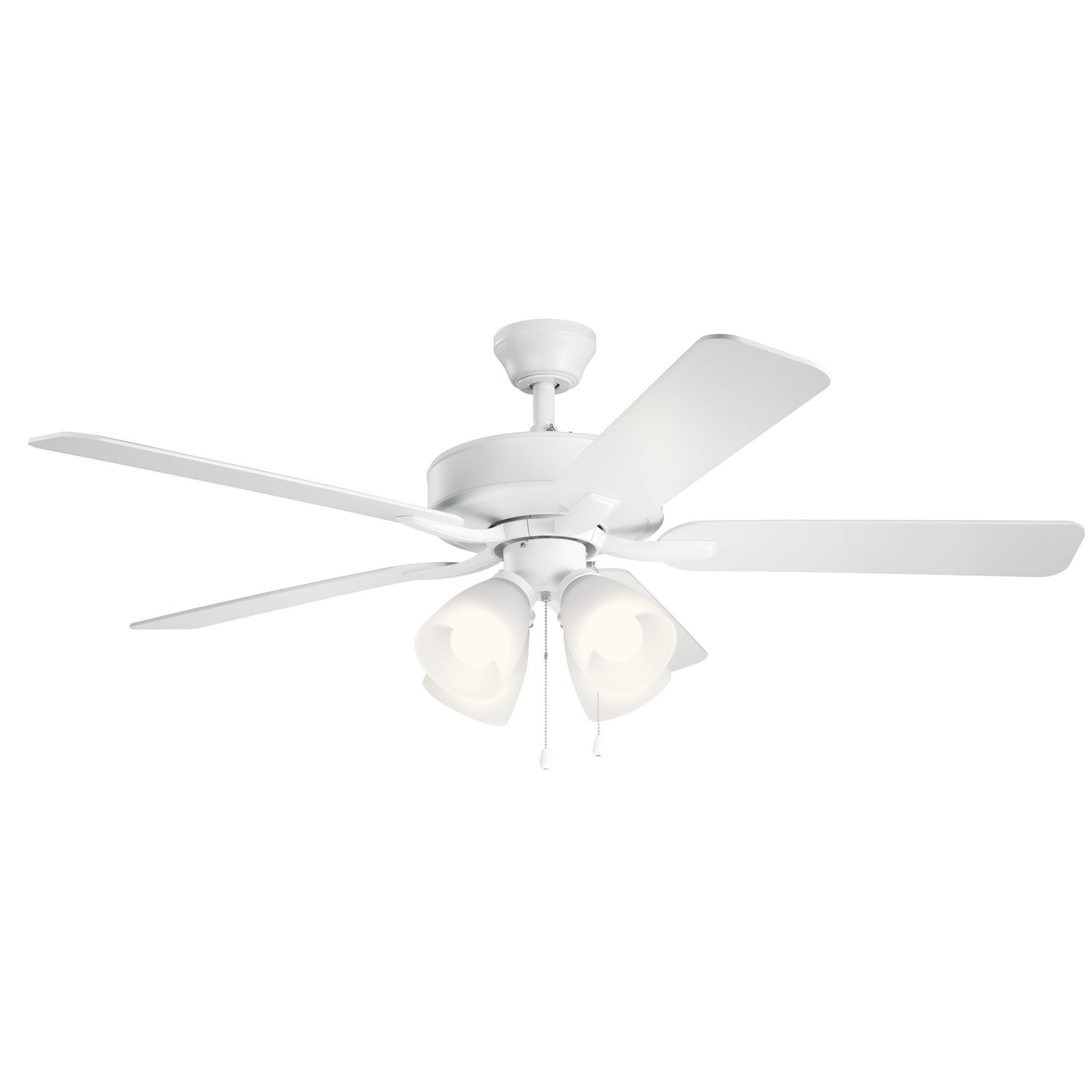 Kichler - 330016MWH - 52"Ceiling Fan - Basics Pro Premier - Matte White