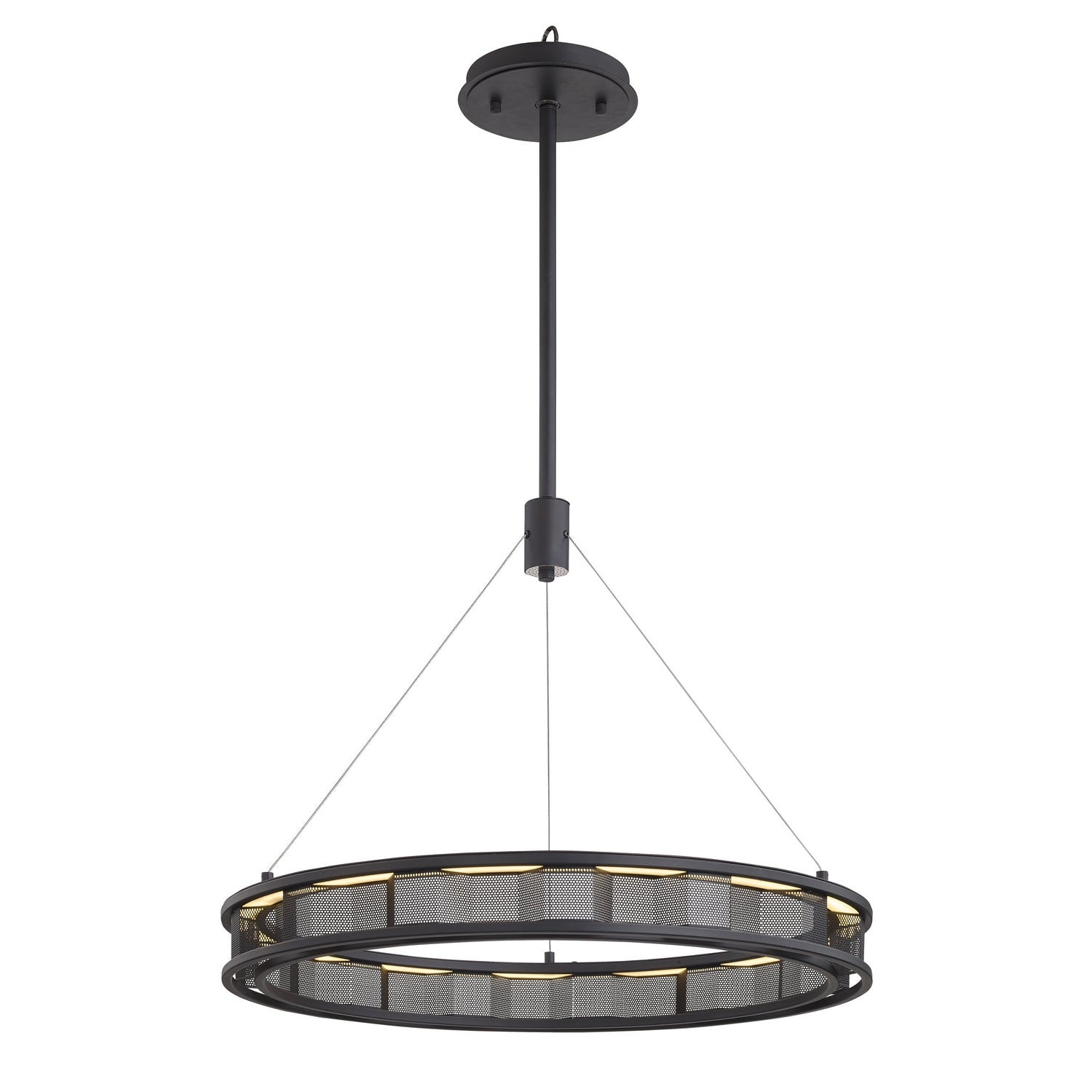 Troy Lighting - F6863-SFB - LED Pendant - Fuze - Soft Off Black