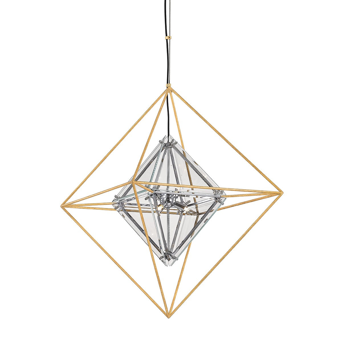 Troy Lighting - F7146 - Six Light Chandelier - Epic - Gold Leaf