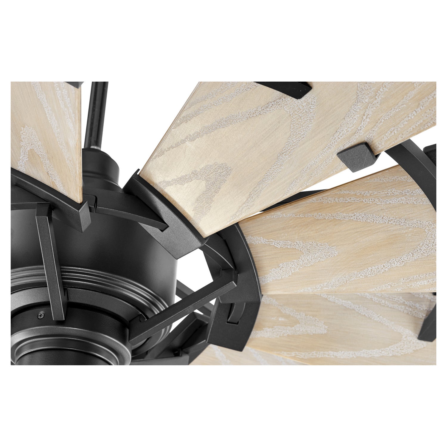 Quorum - 195210-69 - 52"Patio Fan - Windmill - Textured Black