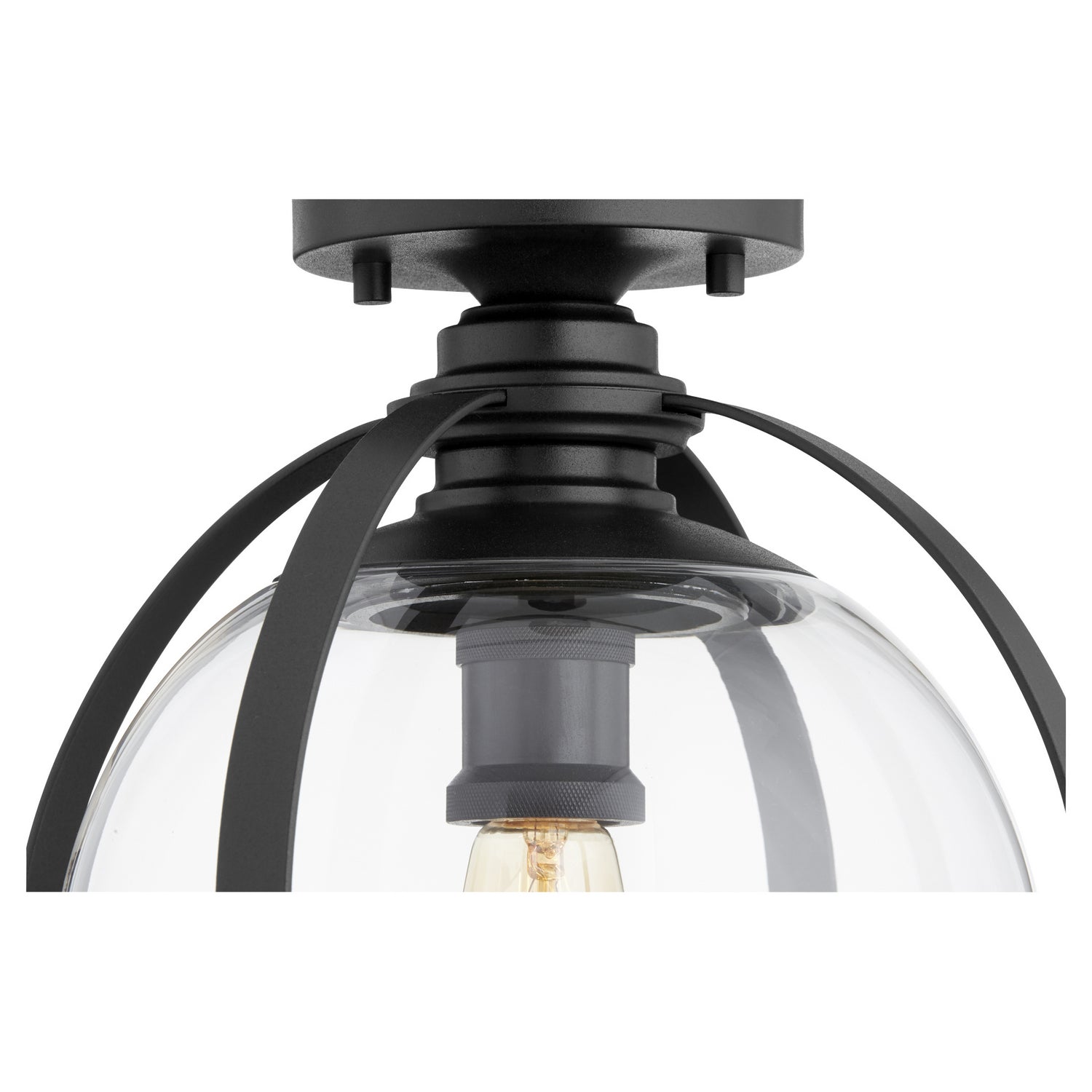 Quorum - 38-13-69 - One Light Ceiling Mount - Textured Black