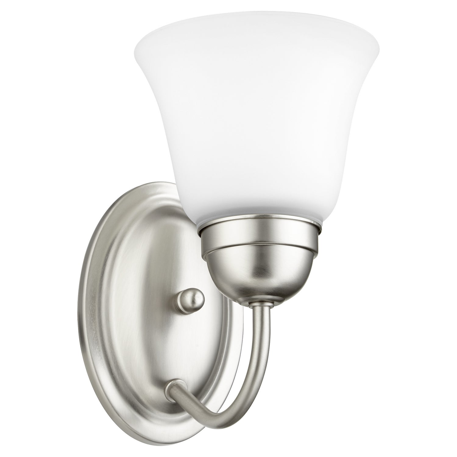 Quorum - 5404-1-65 - One Light Wall Mount - 5404 Lighting Series - Satin Nickel