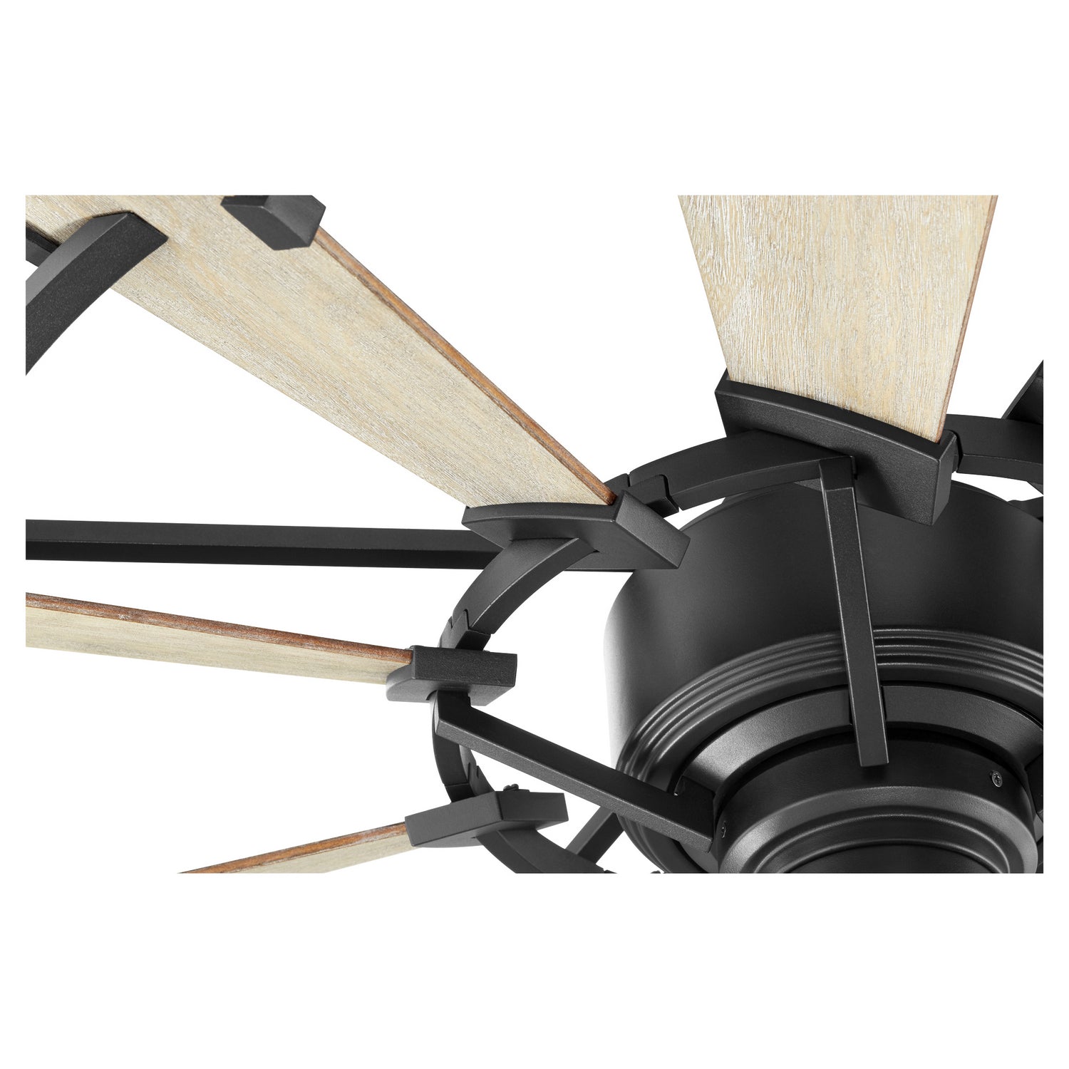 Quorum - 95210-69 - 52"Ceiling Fan - Windmill - Textured Black
