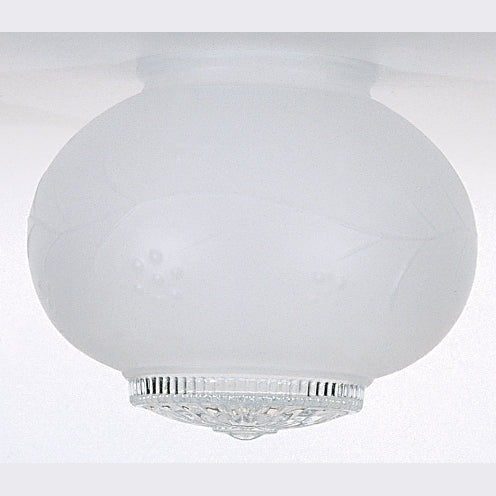 Nuvo Lighting - 50-108 - Glass - Etched Hall / Clear Bottom