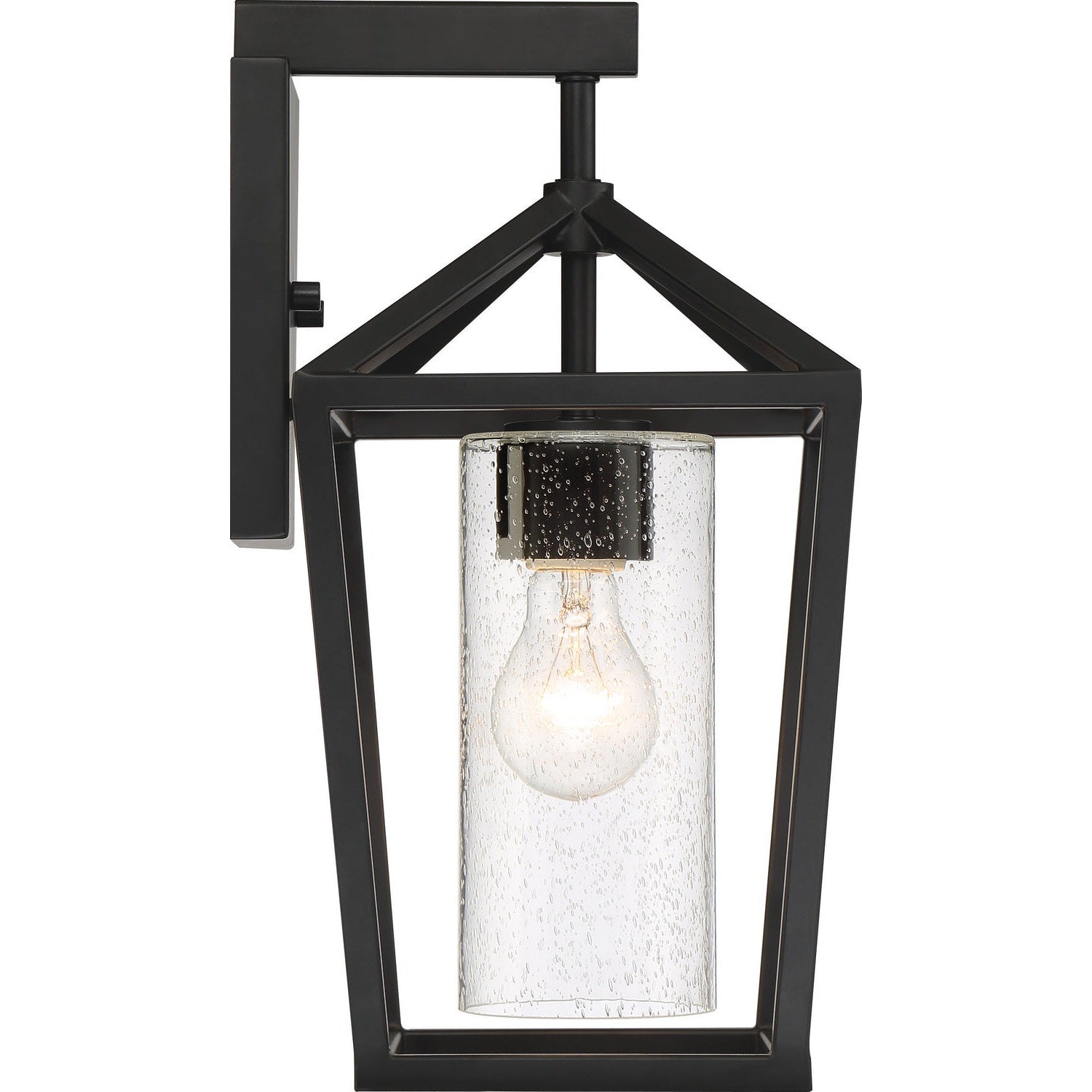 Nuvo Lighting - 60-6592 - One Light Outdoor Wall Lantern - Hopewell - Matte Black