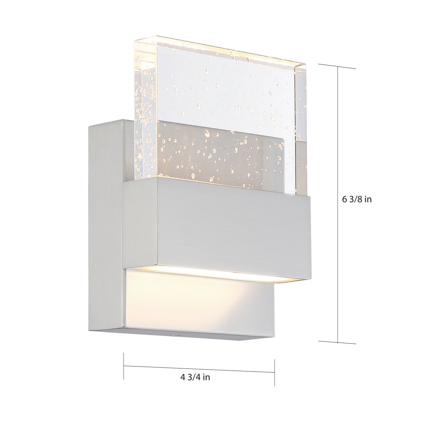 Nuvo Lighting - 62-1501 - LED Wall Sconce - Ellusion - Polished Nickel