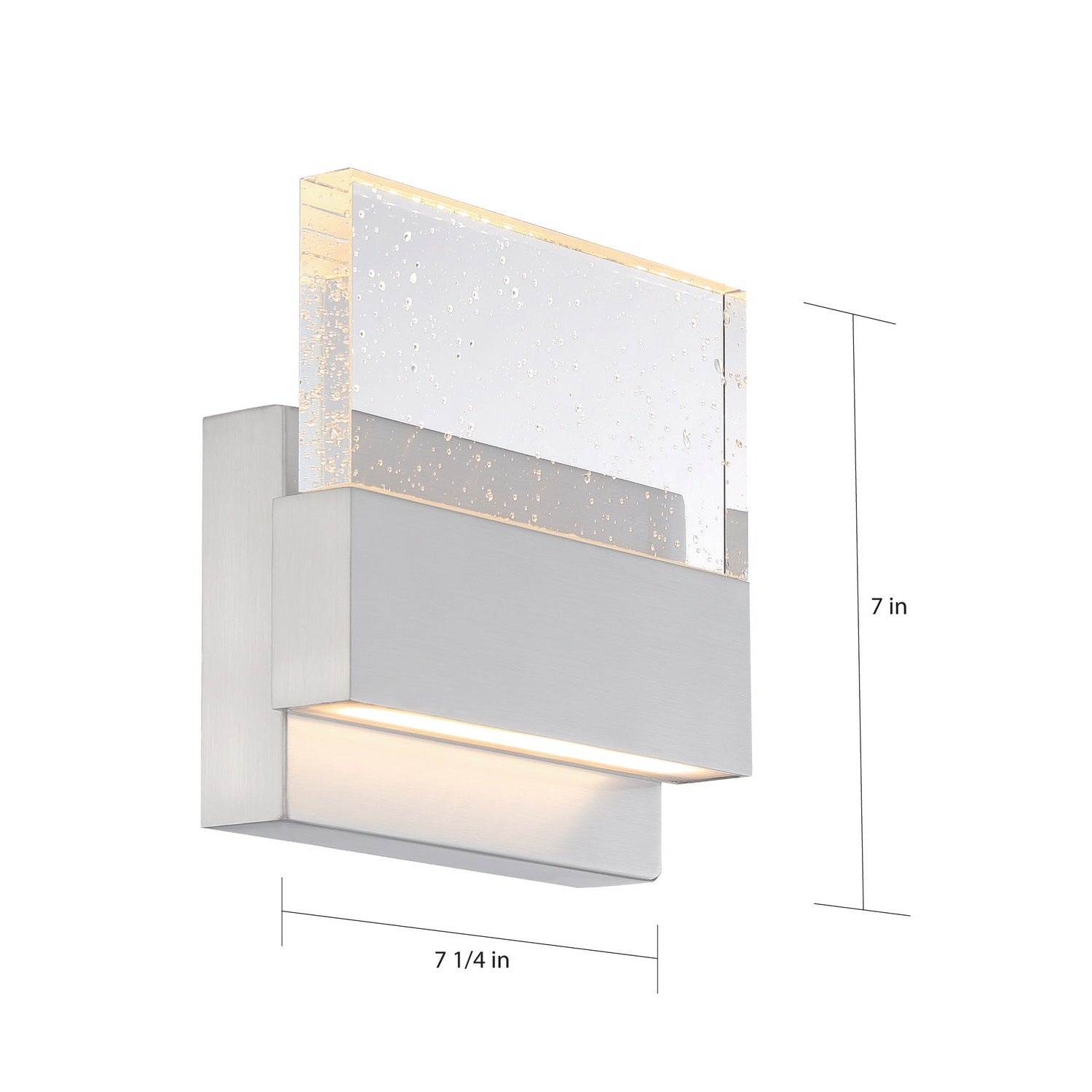 Nuvo Lighting - 62-1502 - LED Wall Sconce - Ellusion - Polished Nickel