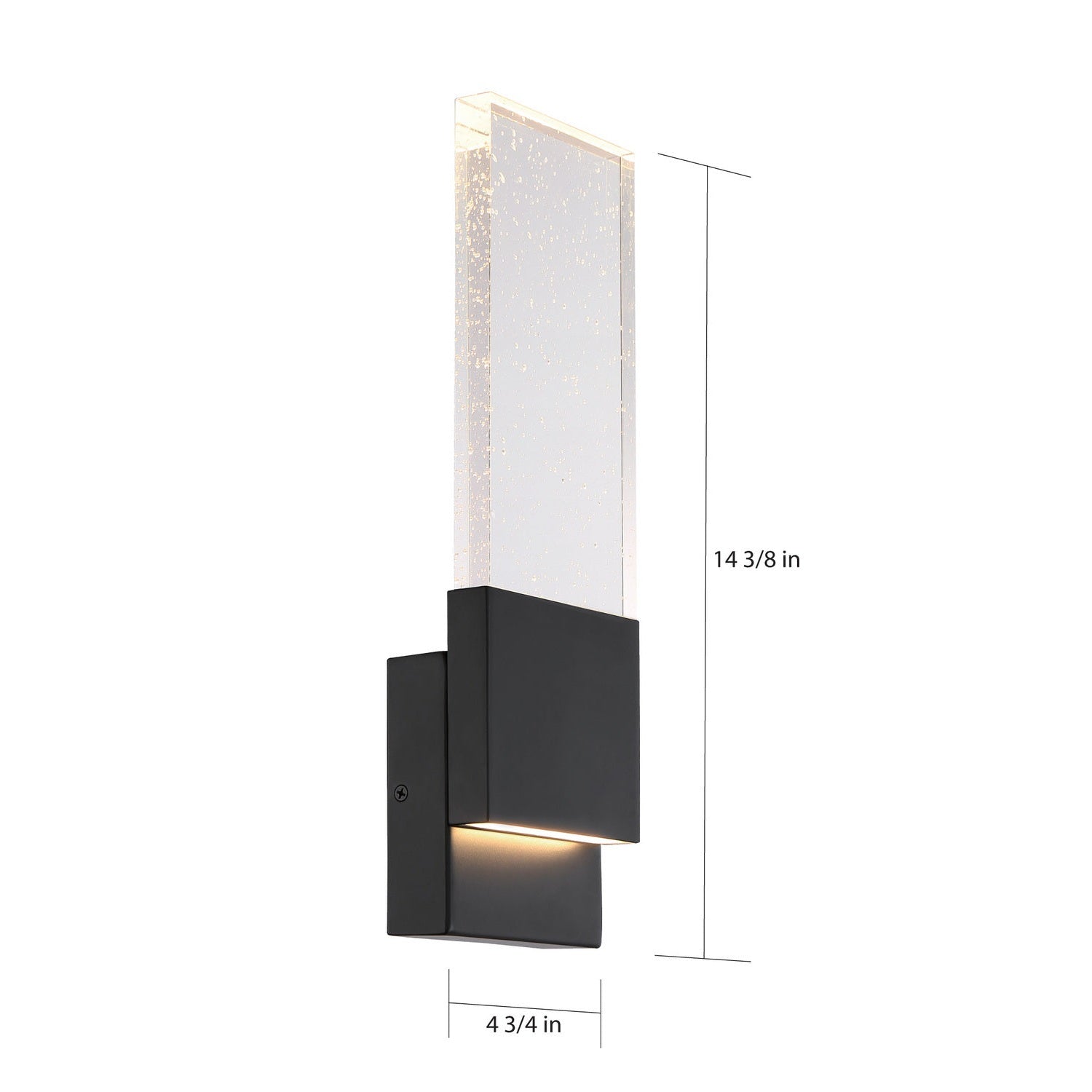 Nuvo Lighting - 62-1513 - LED Wall Sconce - Ellusion - Matte Black