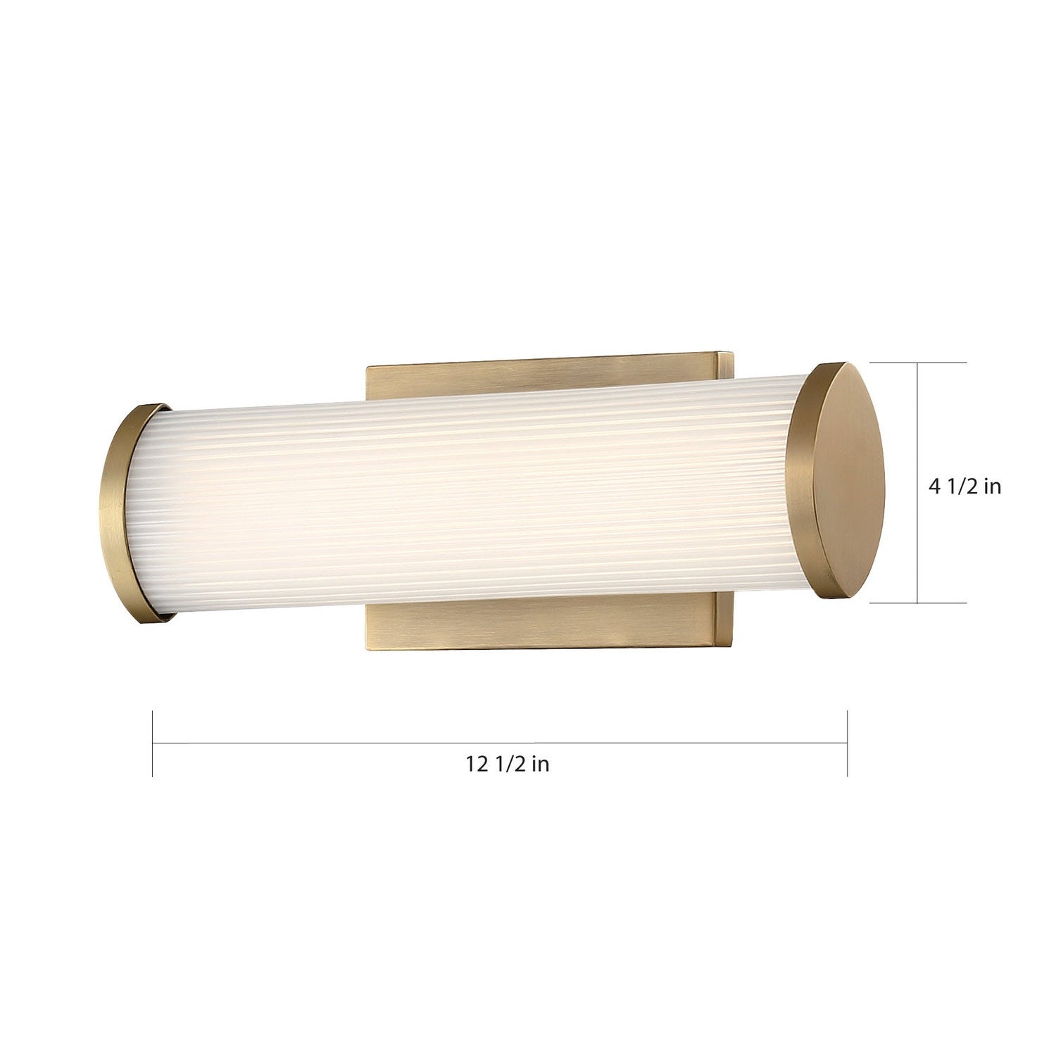 Nuvo Lighting - 62-1591 - LED Vanity - Lena - Brushed Brass