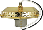 Nuvo Lighting - SF77-462 - 4"Wired Fan Light Holder - Brass