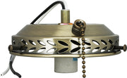 Nuvo Lighting - SF77-466 - 4"Wired Fan Light Holder - Antique Brass