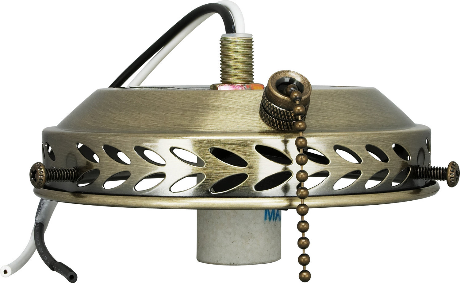 Nuvo Lighting - SF77-466 - 4"Wired Fan Light Holder - Antique Brass