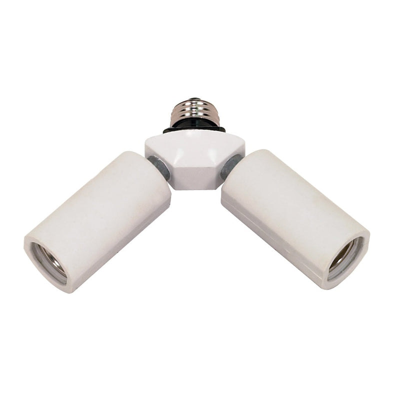 Nuvo Lighting - SF77-607 - Two Light Socket Adapter - White