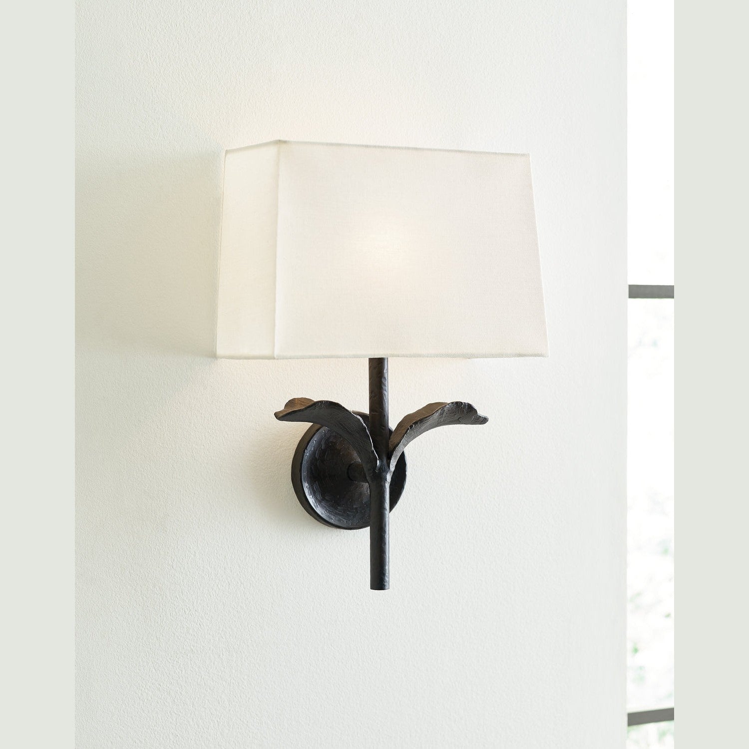 Visual Comfort Studio - EW1011AI - One Light Wall Sconce - Georgia - Aged Iron