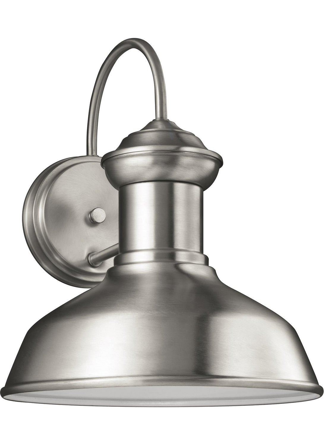 Generation Lighting - 8547701-04/T - One Light Outdoor Wall Lantern - Fredricksburg - Satin Aluminum