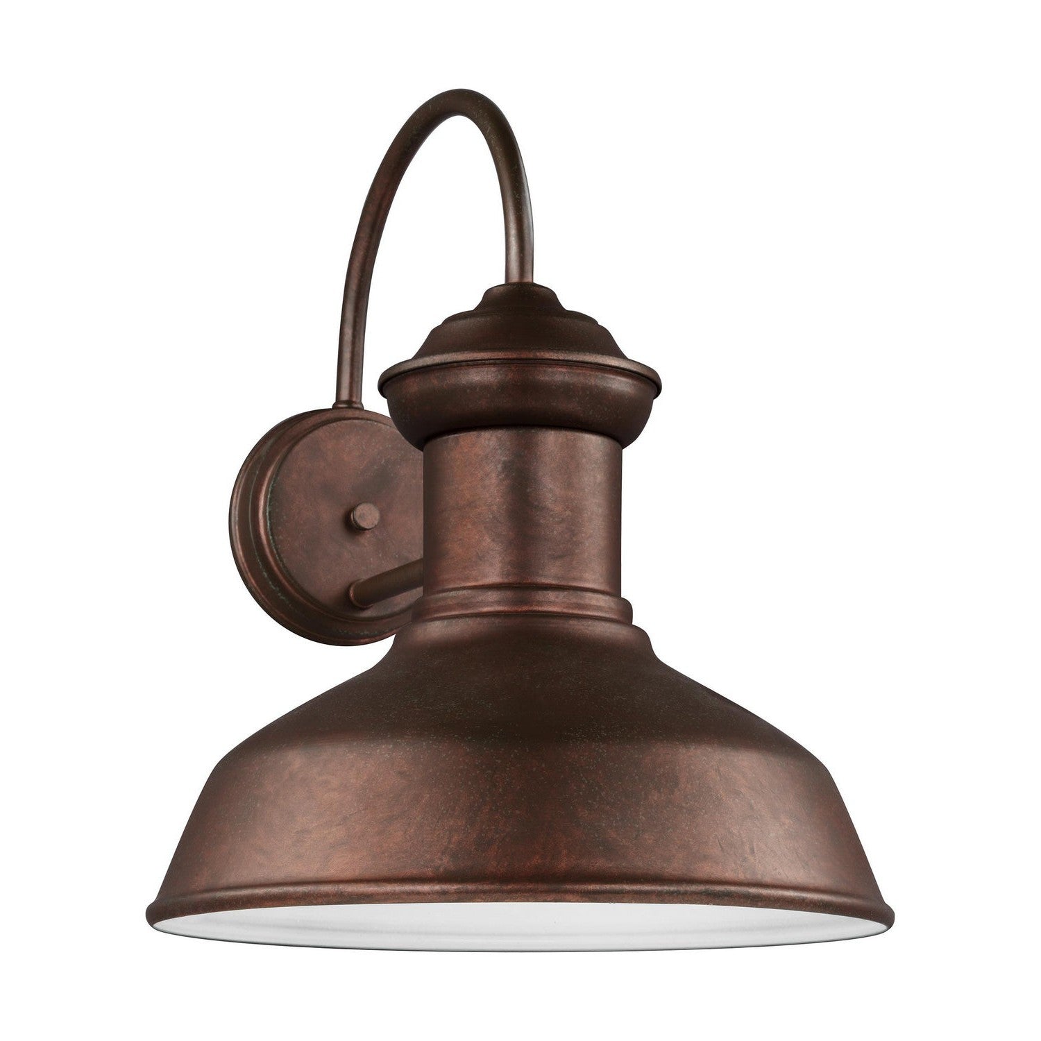 Generation Lighting - 8647701-44/T - One Light Outdoor Wall Lantern - Fredricksburg - Weathered Copper