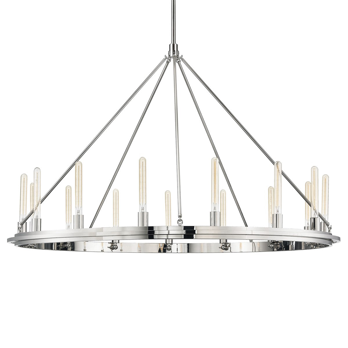Hudson Valley - 2758-PN - 15 Light Chandelier - Chambers - Polished Nickel