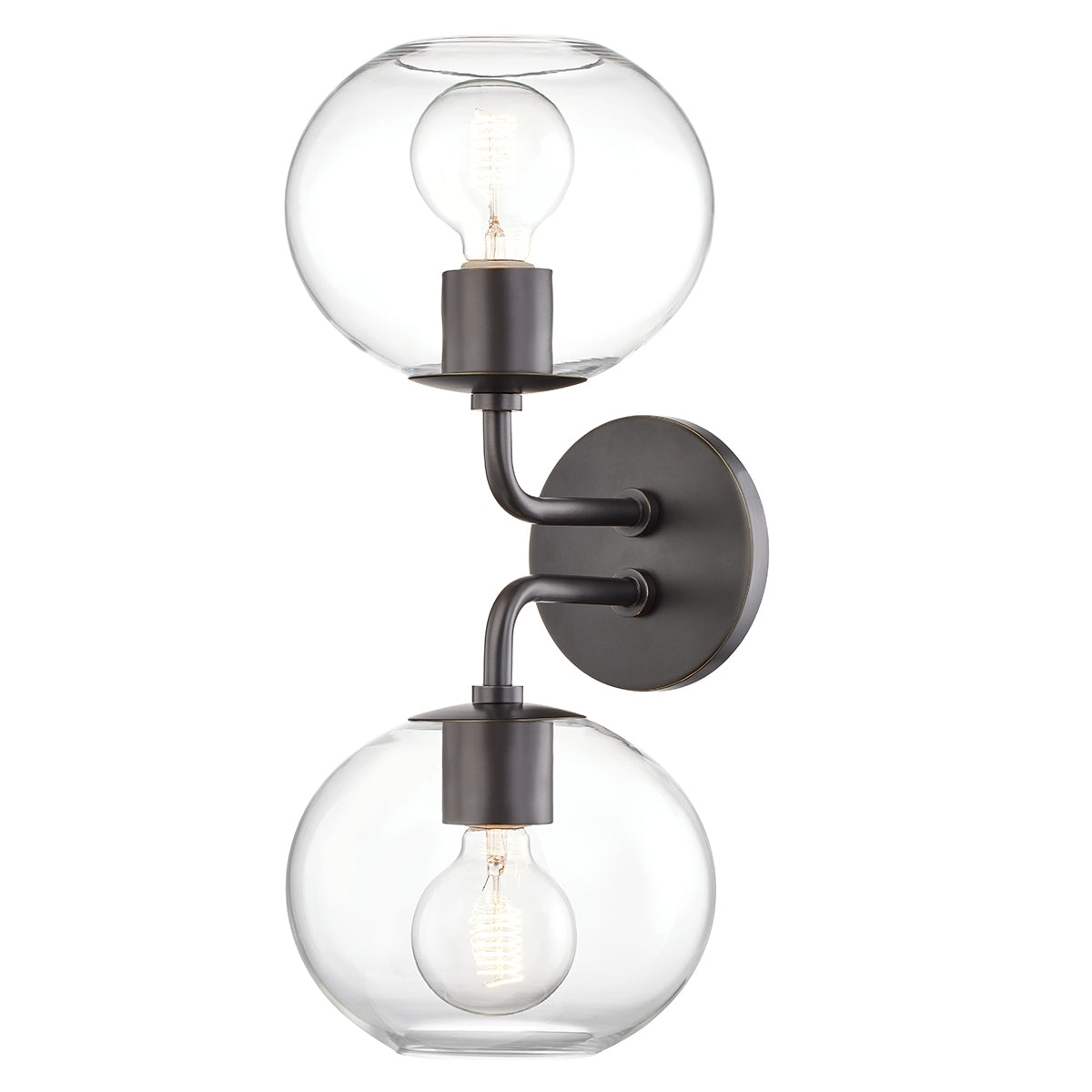 Mitzi - H270102-OB - Two Light Wall Sconce - Margot - Old Bronze